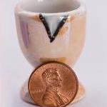 Tiny Art Deco Porcelain Egg..